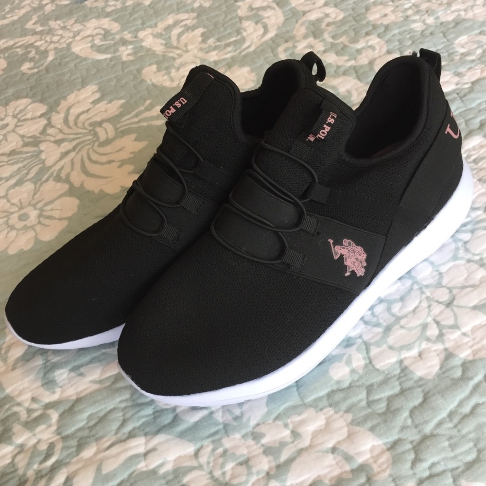 US Polo Association Slip On Sneakers, Size 10